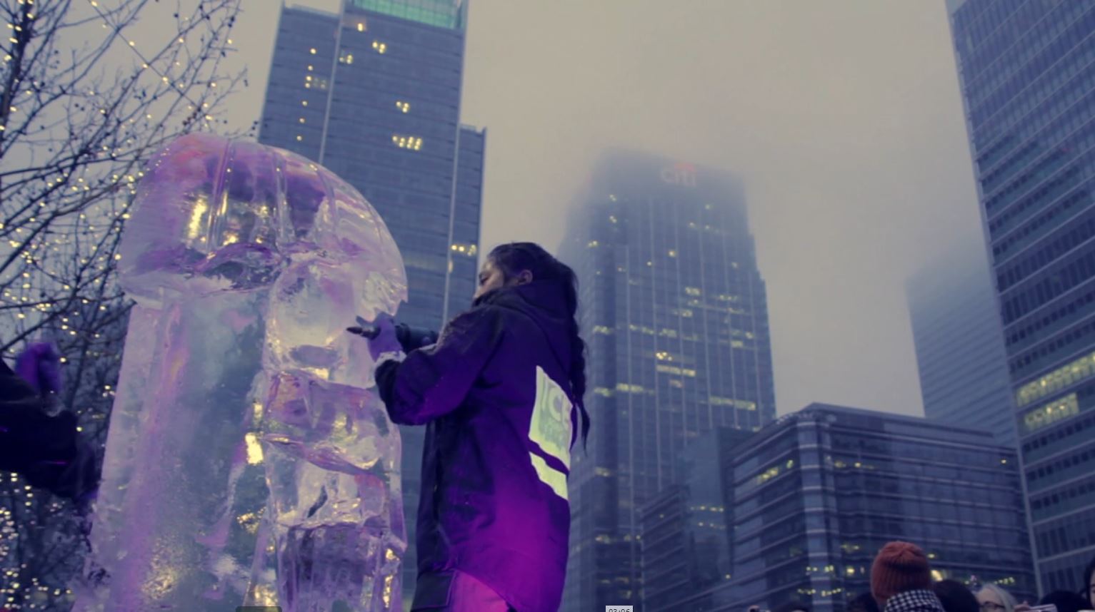 London International Ice Sculpting Festival. 2014