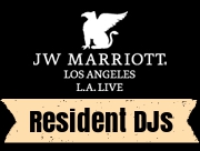 We DJ at the Marriott's rooftop pool overlooking L.A. Live every Saturday during the summer from 12:00pm-4:00pm (paid entry).
