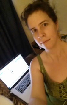 Hanging out in my casual, usual workspace.