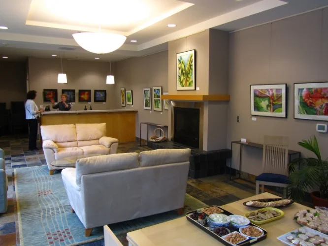 Right before the opening of the show at the Tate Condominiums - 2010