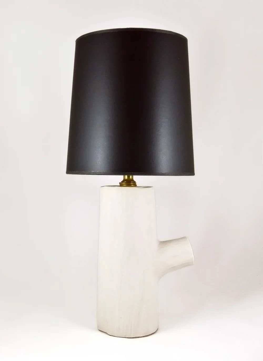 Log Lamp with Shade
