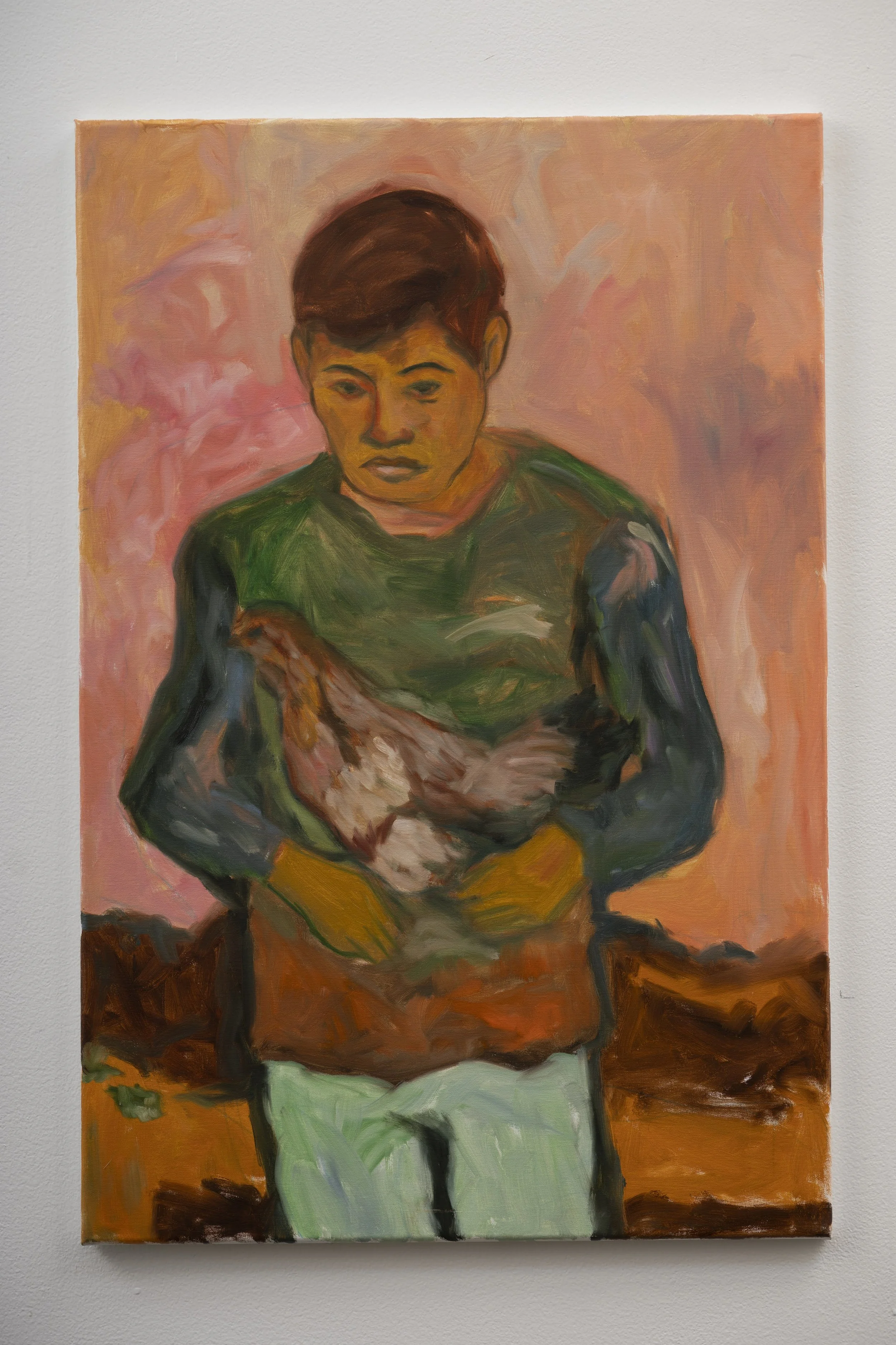   Los Angeles 1320 (Little Red) , 2024, oil on linen, 20x30in (50.8x76.2cm) 