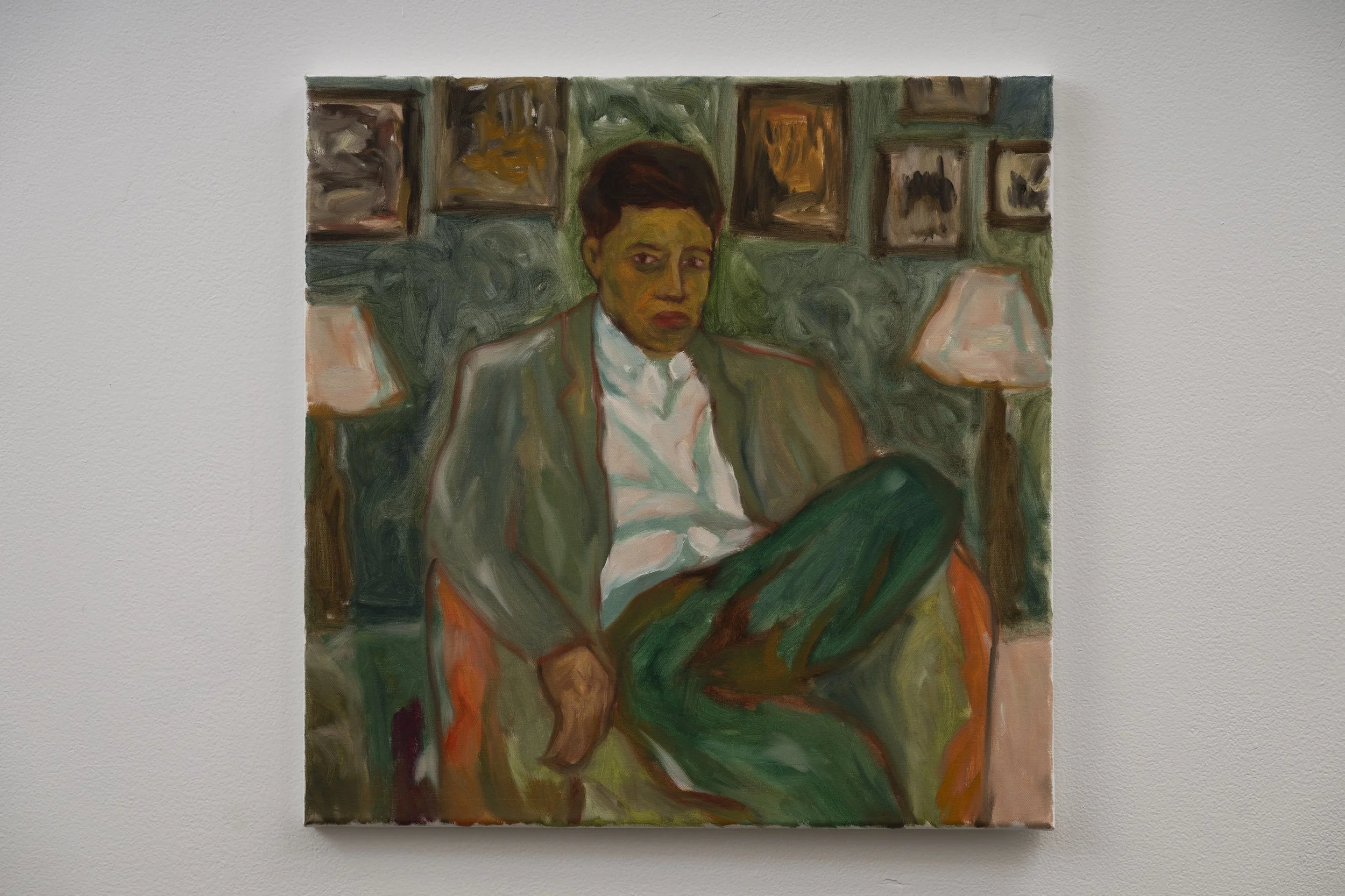   Untitled 1302 , 2024, oil on linen, 20x20in (50.8x50.8cm) 