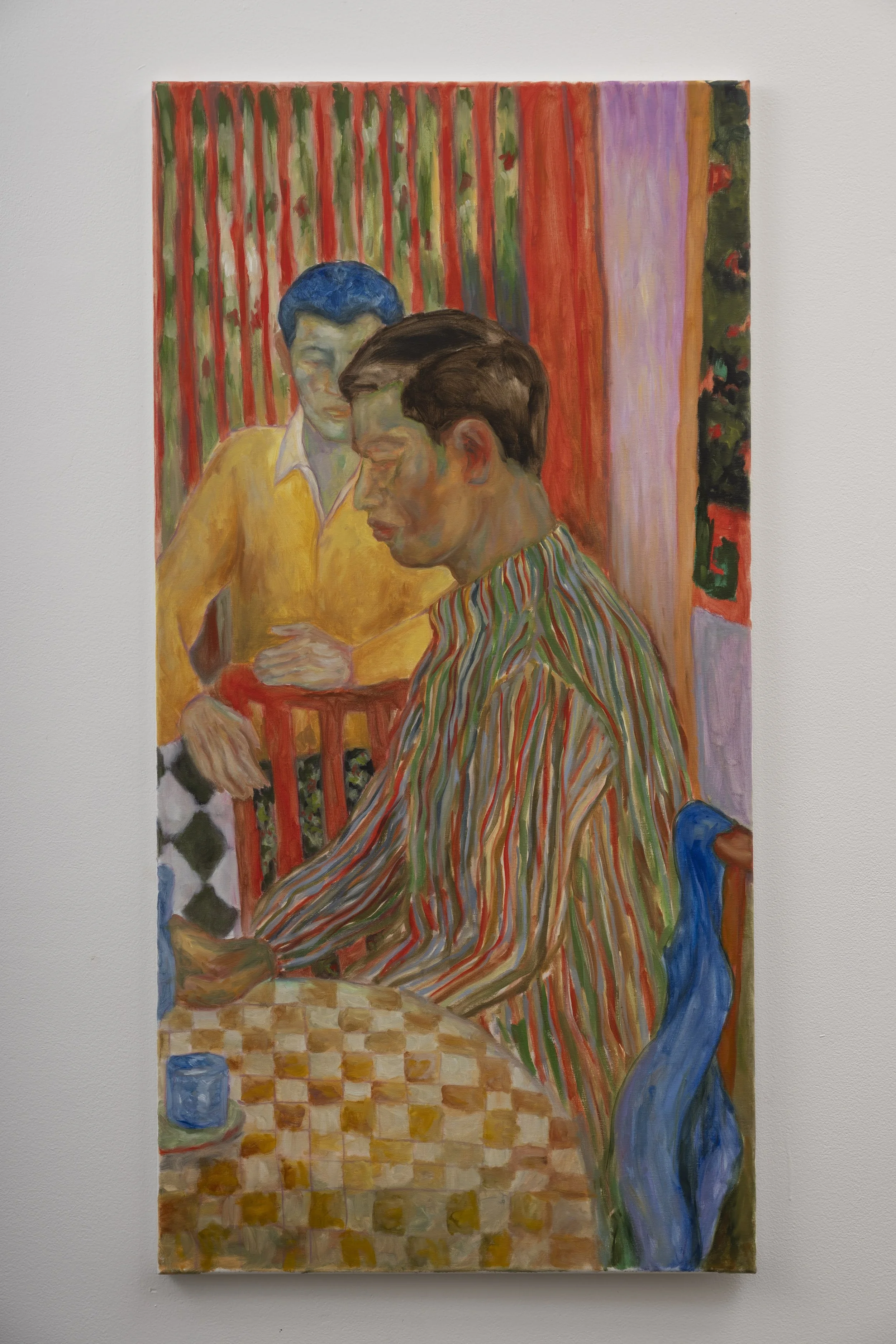   Untitled 1254 , 2024, oil on linen, 24x48in (60.96x121.92cm) 