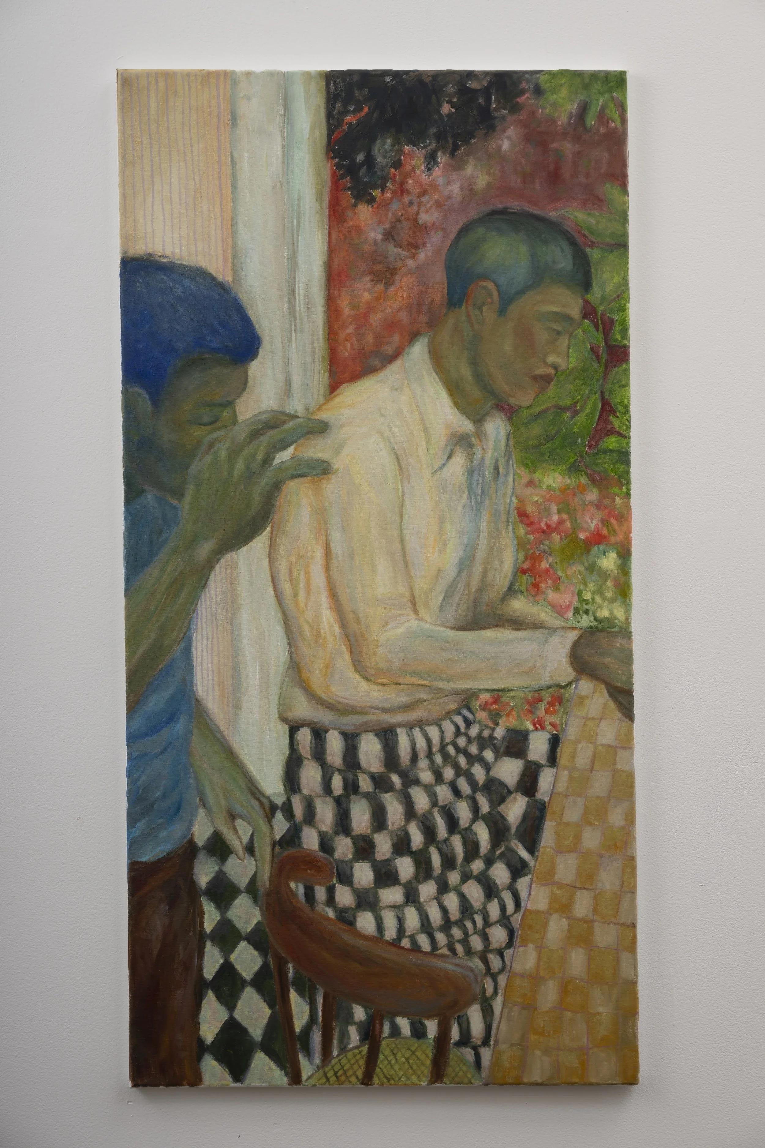   Untitled 1254 , 2024, oil on linen, 24x48in (60.96x121.92cm) 