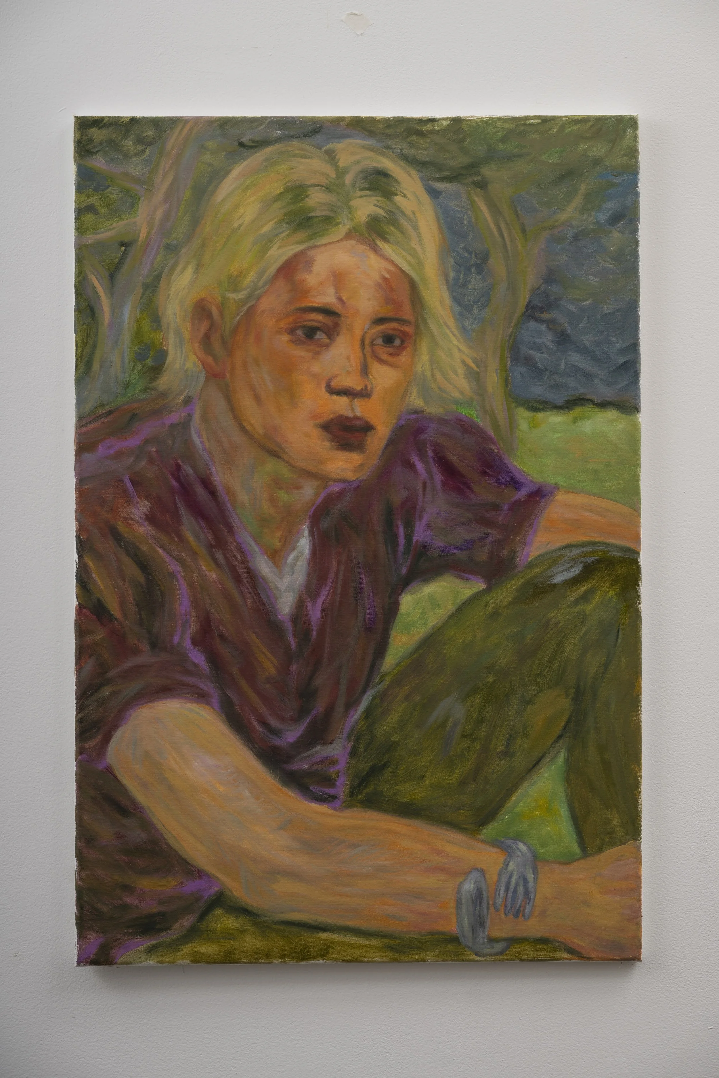   Los Angeles 1315 , 2025, oil on linen, 24x36in (60.96x91.44cm) 