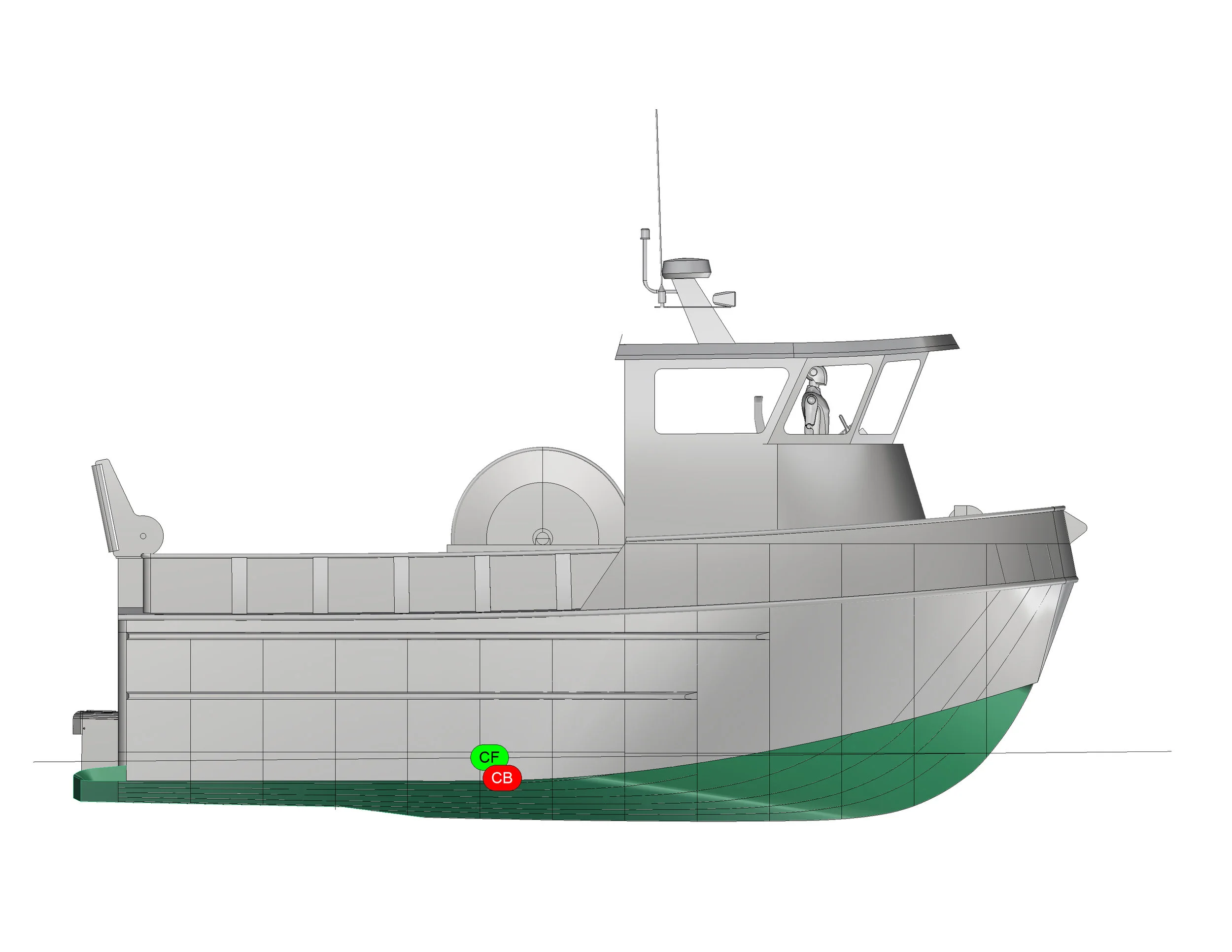 32' x 16' Aluminum Bristol Bay — Coastwise Marine Design Inc.