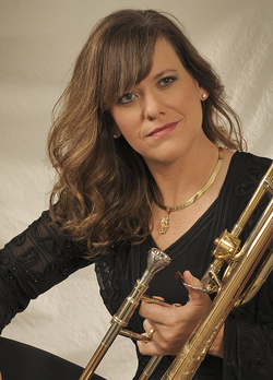 Trombonist Deb Scott