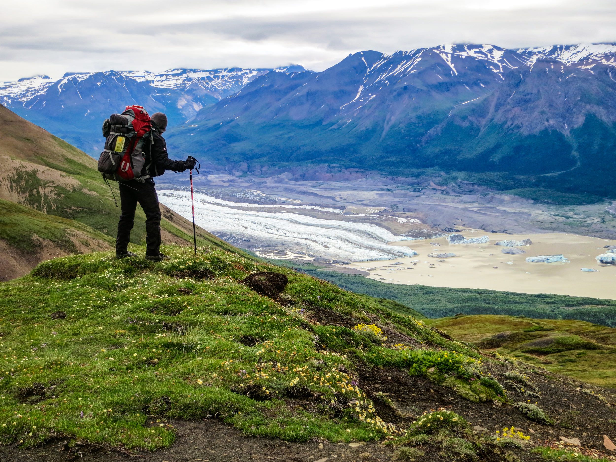 I spent two weeks exploring Wrangell-St. Elias National Park. During my time there, I backpacked across Nazina Mountain, hiked the northern forests, and toured the amazing remains of the Kennecott mining facility.