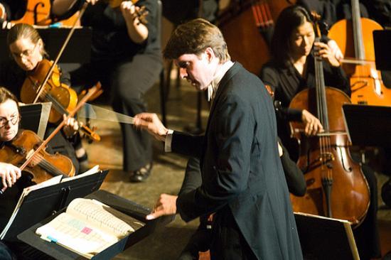 Michael Butterman with the Boulder Philharmonic