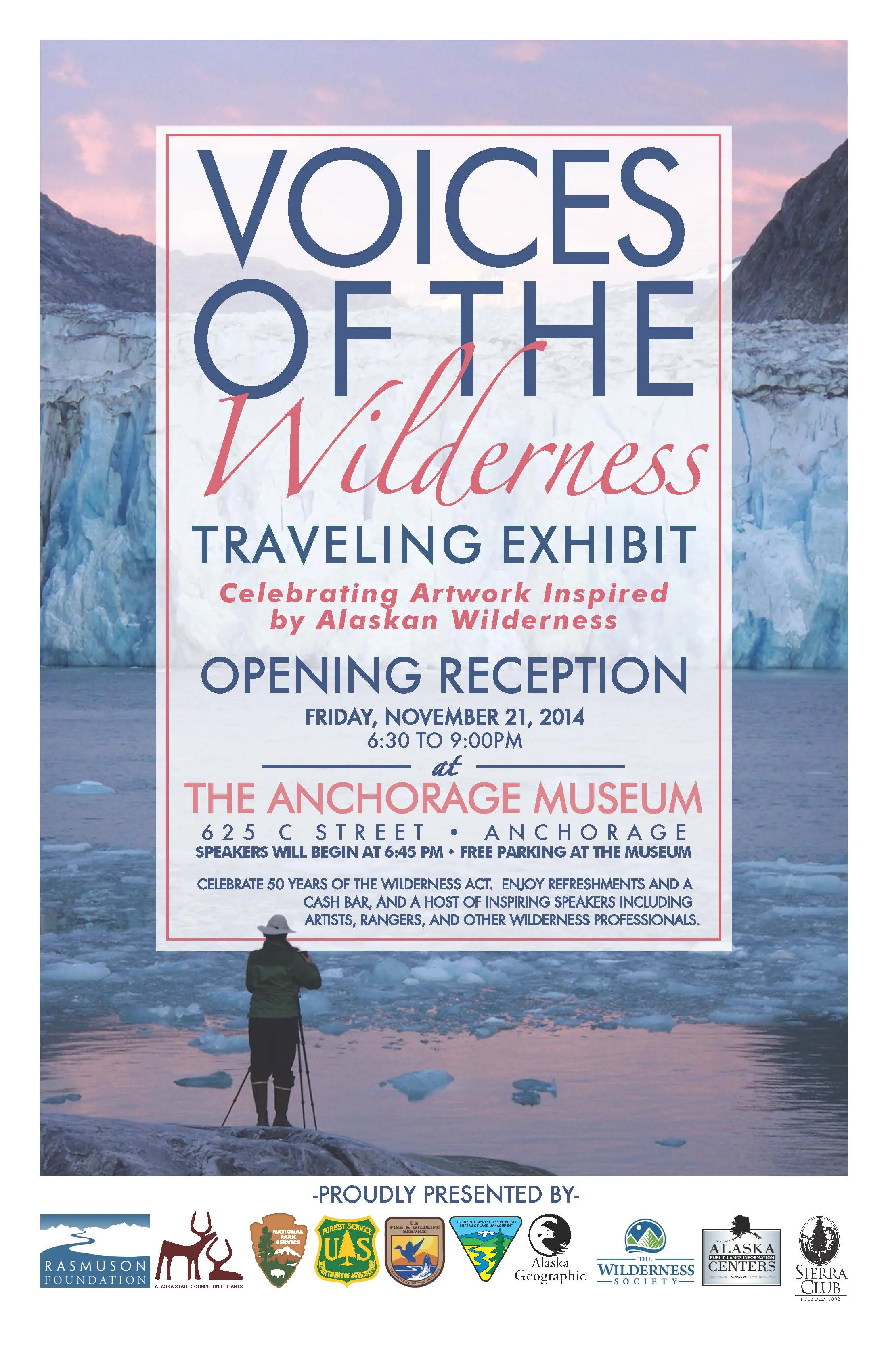 Voices of the Wilderness Exhibit Opening