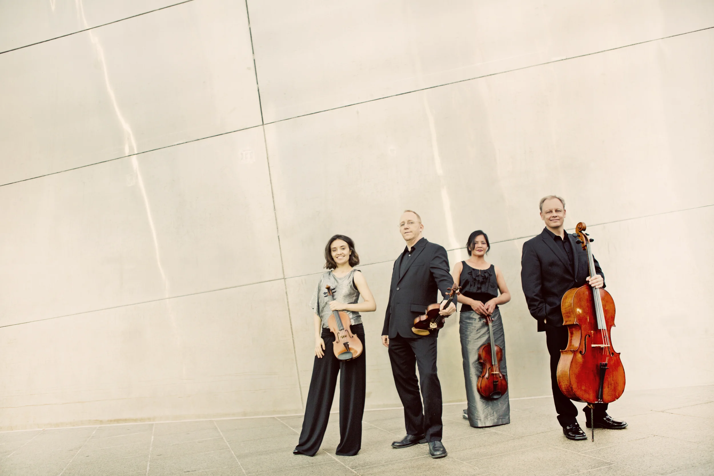 Premiere of "...into the blue" by Arianna Quartet