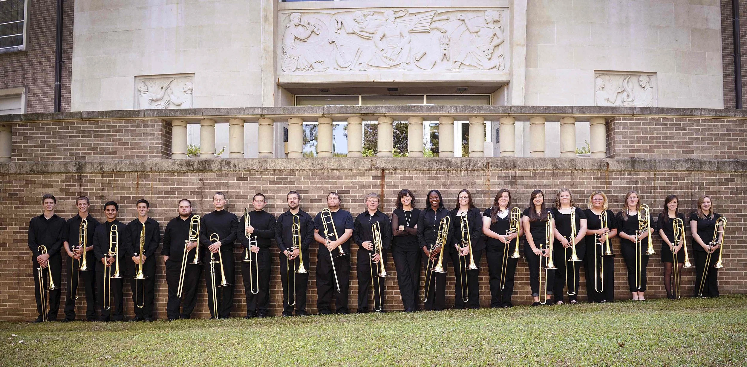 SFA Trombone Choir Performs "Sequoia"