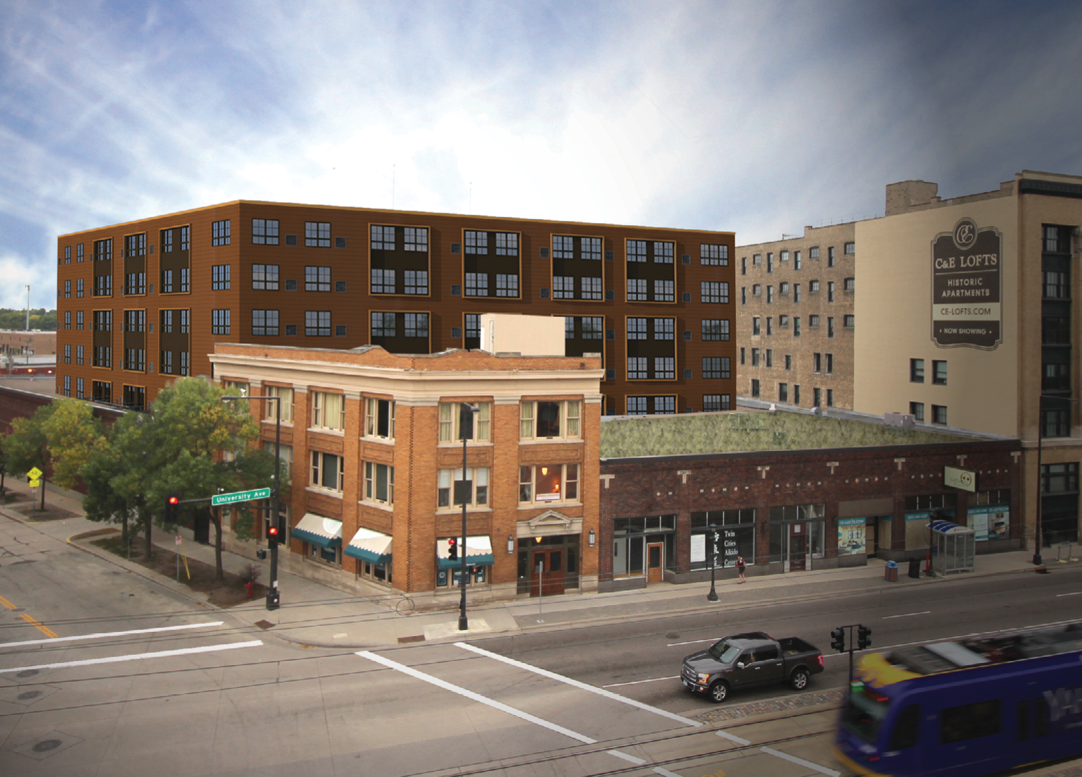 C&E Flats Rendering
