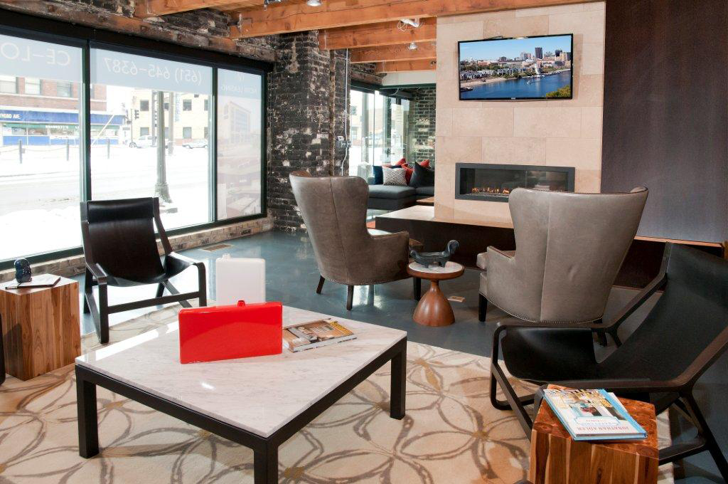 C&E Lofts Front Lobby