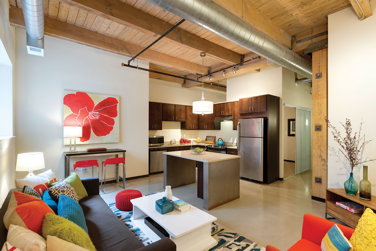 C&E Lofts Apartment Model