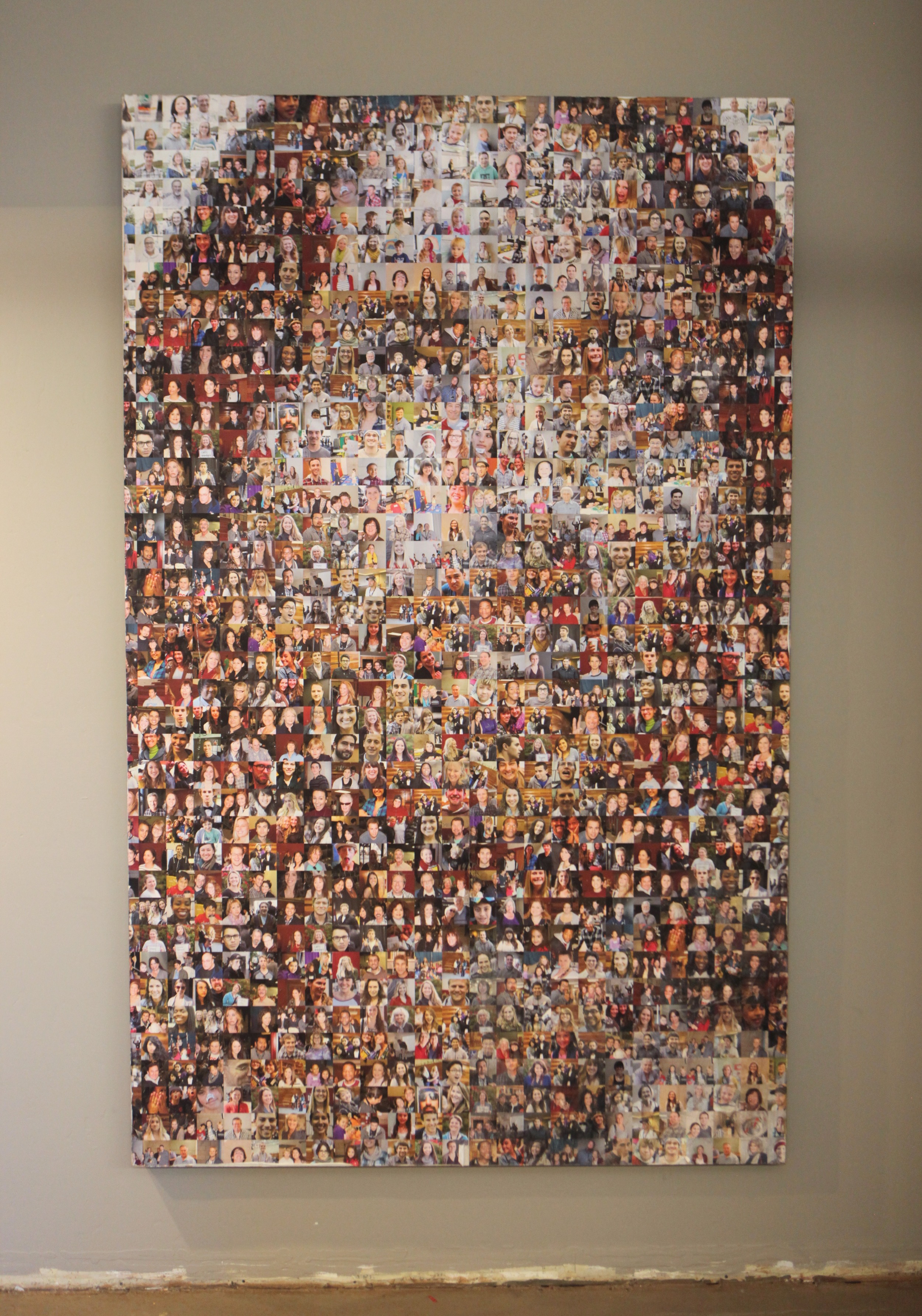 Mosaic in photos | The Face of Christ as Seen Through His People