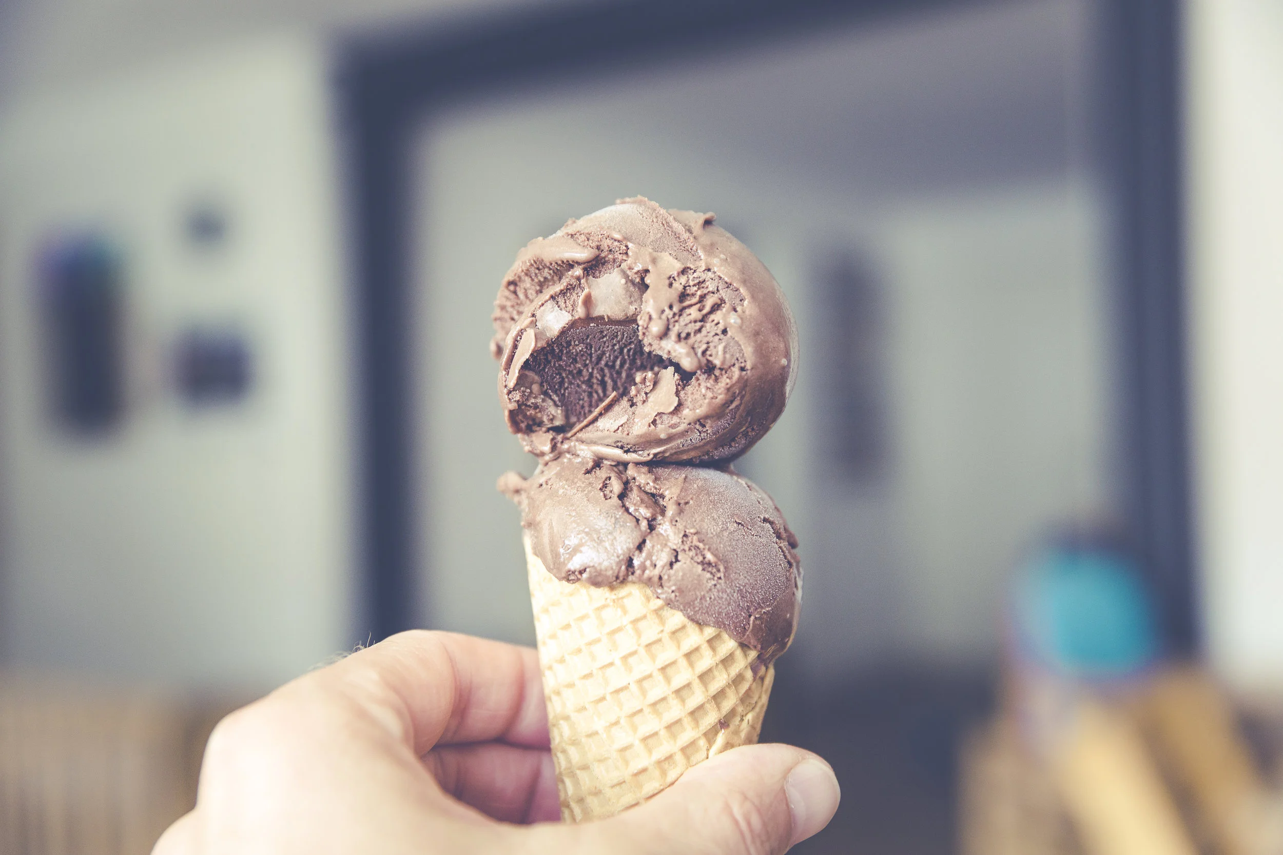 Chocolate Almond Ice Cream (Dairy Free) Recipe
