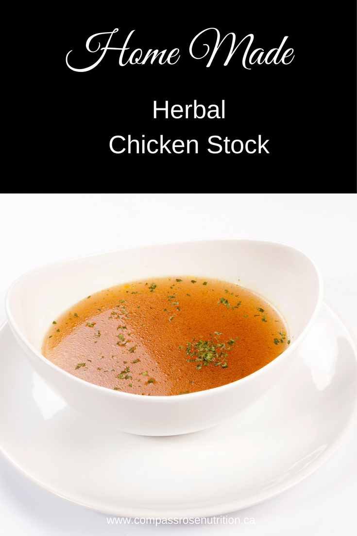 Home Made Herbal Chicken Stock Recipe
