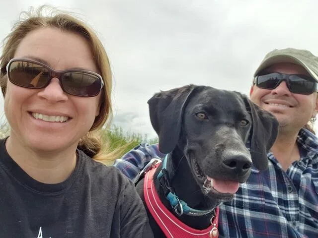 She's still growing! Family hike on the weekend. ❤