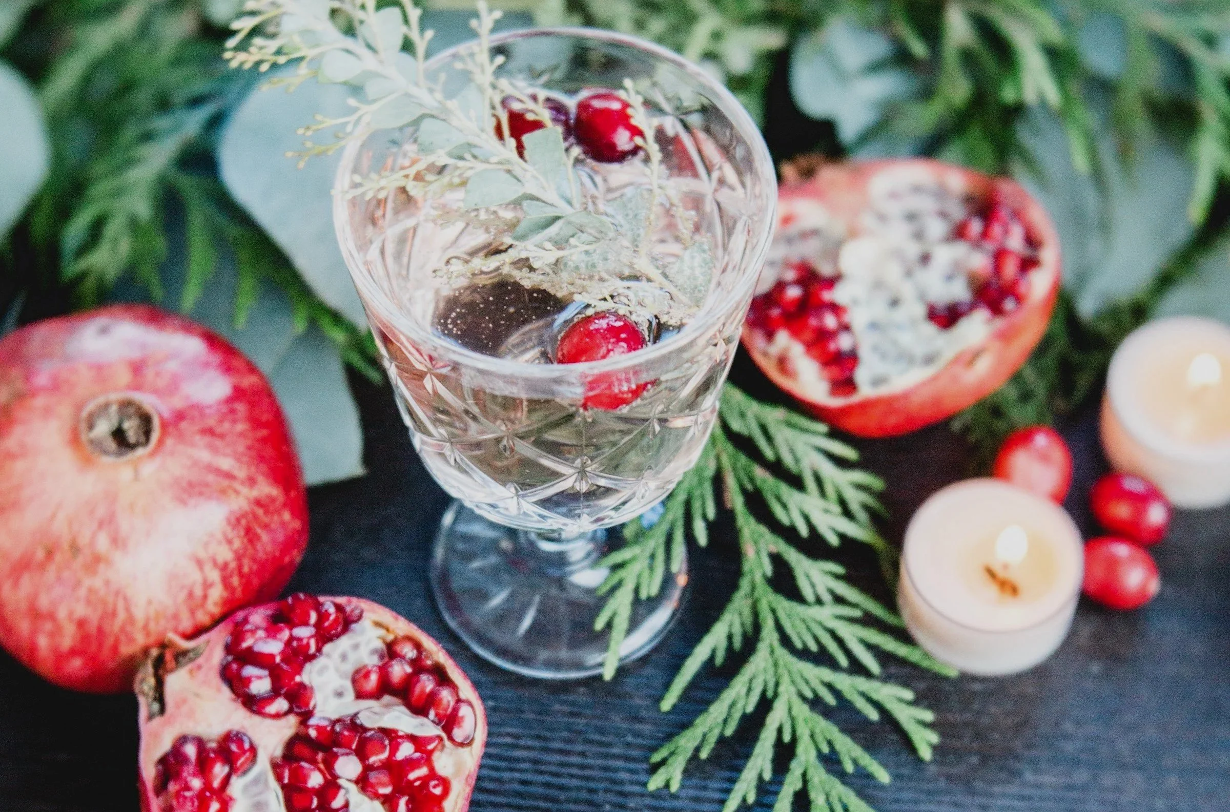 Pomegranate Mint Cooler Recipe