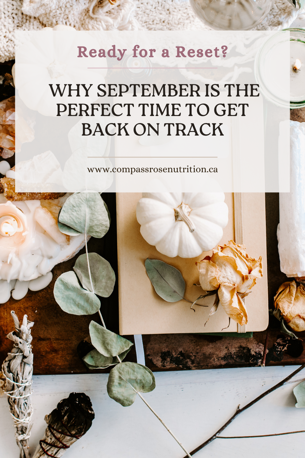 Why September Is the Perfect Time to Get Back on Track.