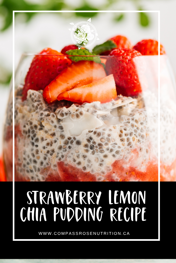 Strawberry Lemon Chia Pudding Recipe