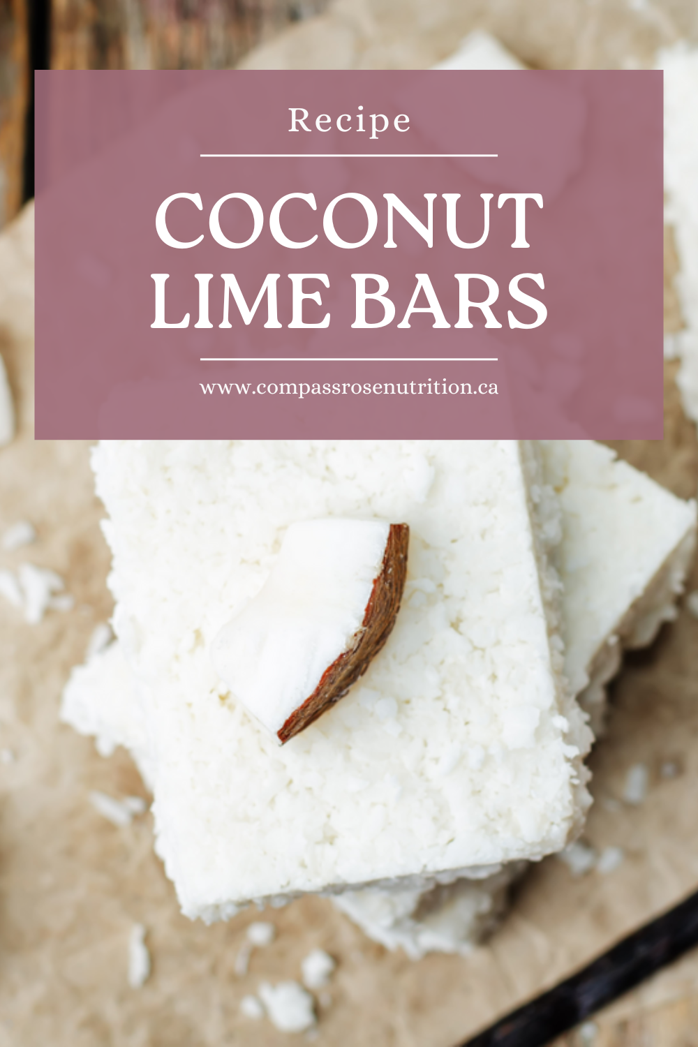 Coconut Lime Bars