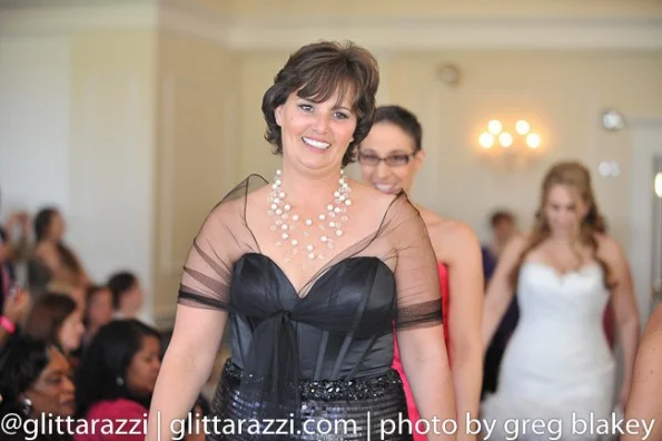 Breast cancer survivor makeover for Lipstick Rocks fashion show fundraiser