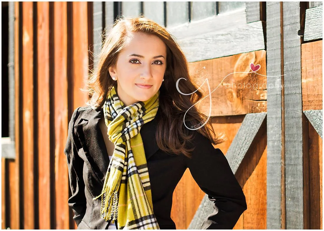 Hair and Makeup for a CJP Senior. Christy Jenkins Photography.