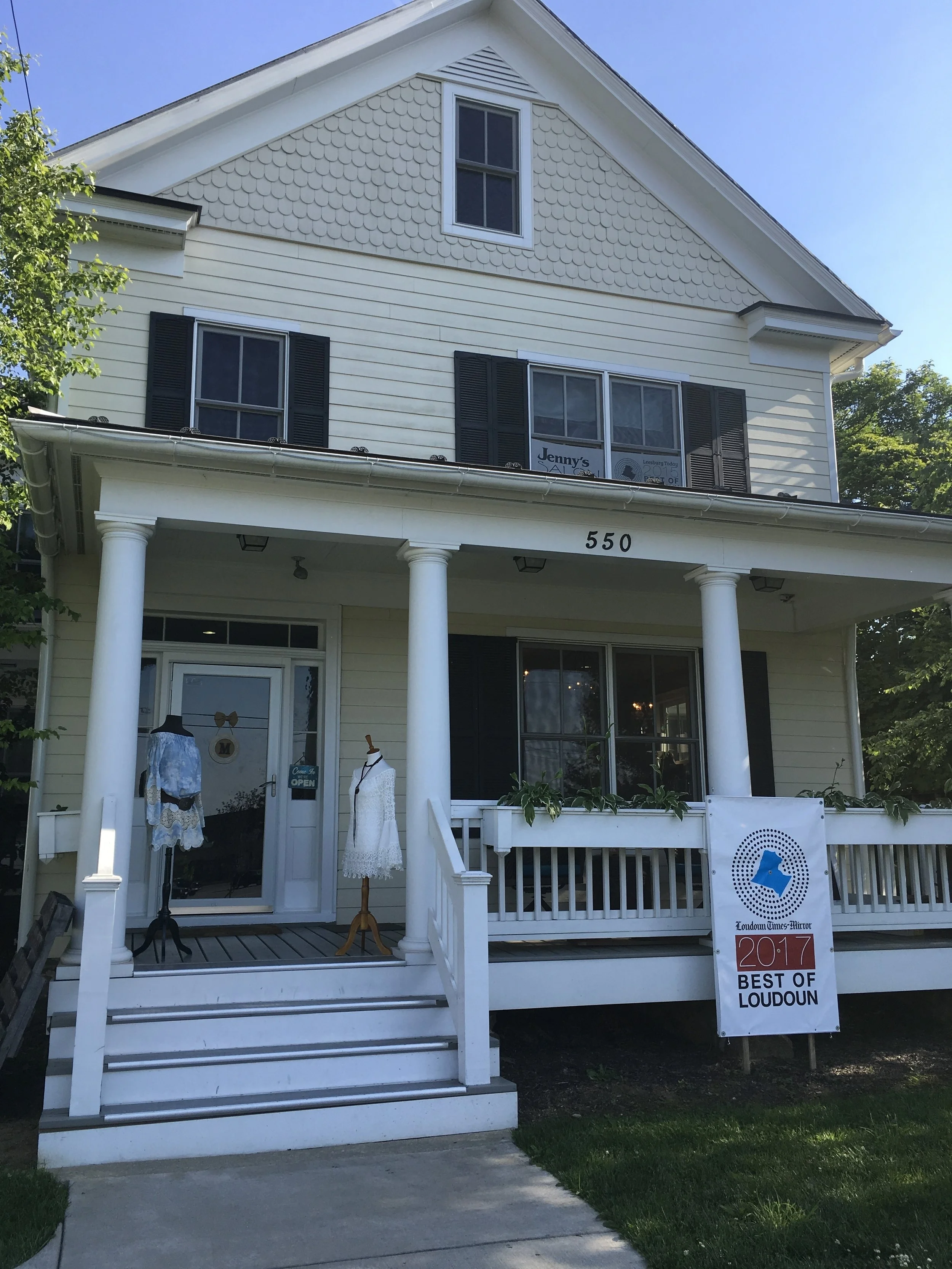  M. Franklin Studio and Boutique.  550 E. Main Street, Purcellville, Va. 20132  Hours  Monday-Tuesday by appointment only&nbsp;  Wednesday-Friday 11-6  Saturday- 10:00-6  Sunday 12-4  phone: 703-945-9750 