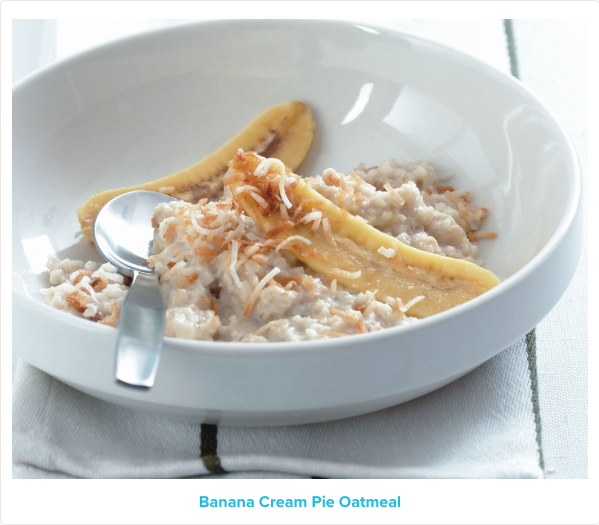 Banana Cream Pie Oatmeal