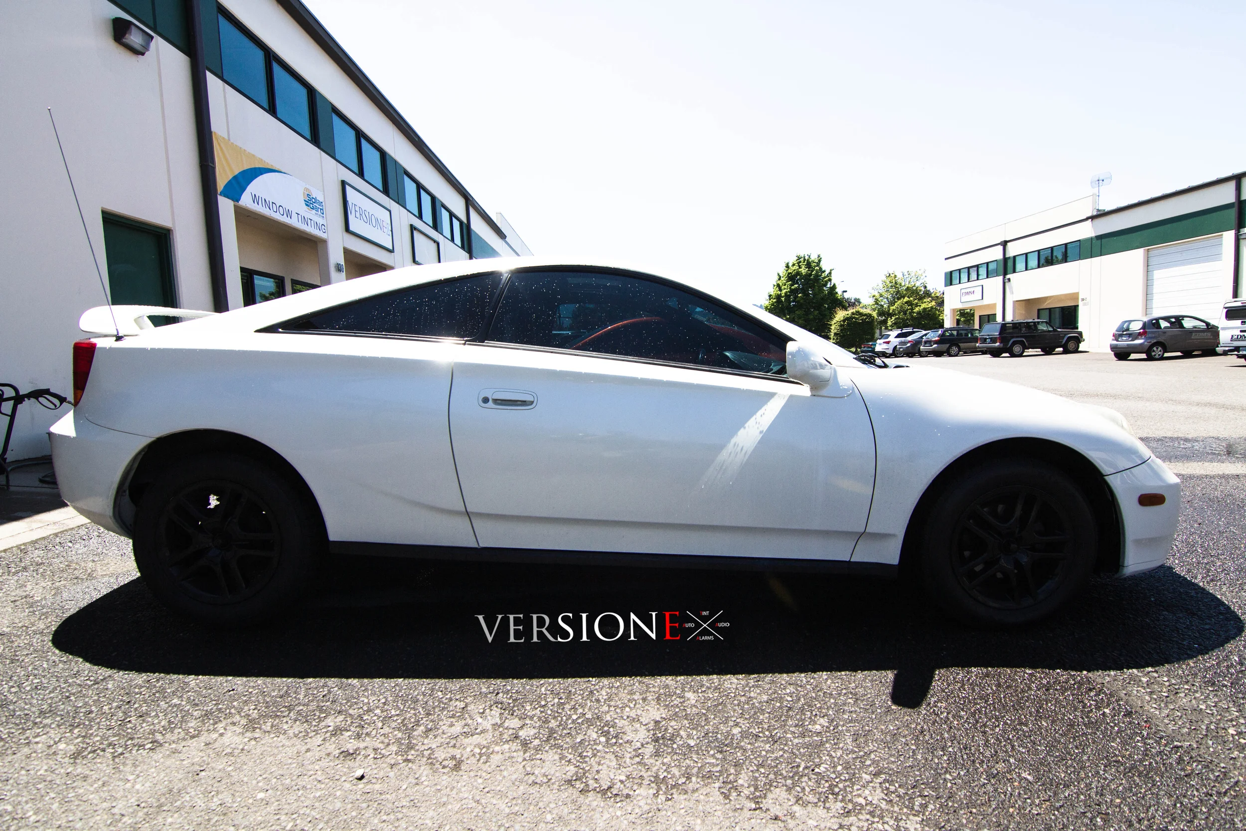Toyota Celica Solar Guarded! Window Tint: 20% all around