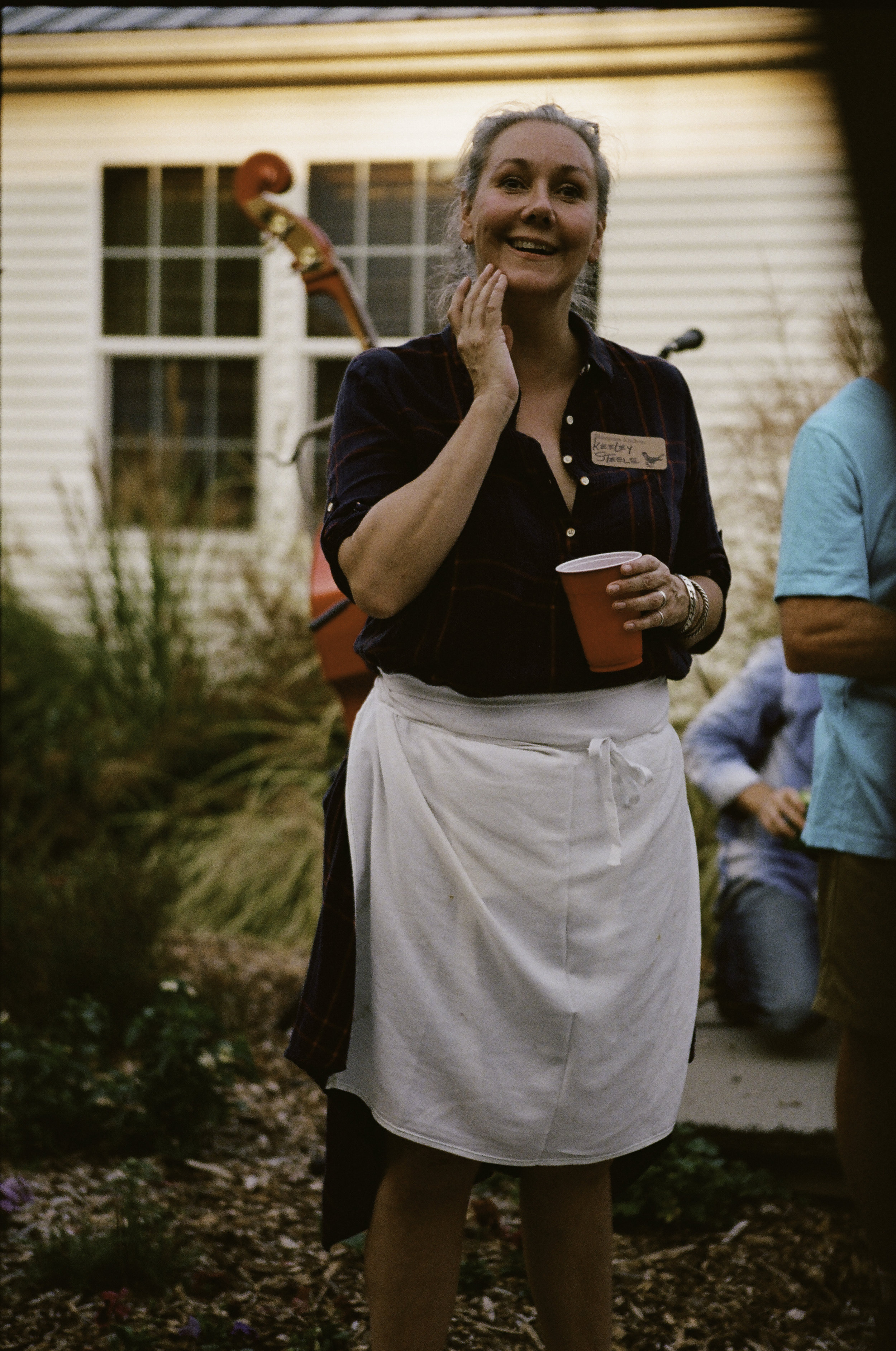In addition to serving on Charleston's city council, Keeley Steele also owns and operates three restaurants in downtown's East End: Bluegrass Kitchen, Tricky Fish, and Starlings Coffee & Provisions. She sources her ingredients from Hudson Farms and others close by. "The more money we spend on local farmers and ranchers, the more money stays in our state and our economy.” I photographed her and her crew preparing for dinner at Hudson Farms.