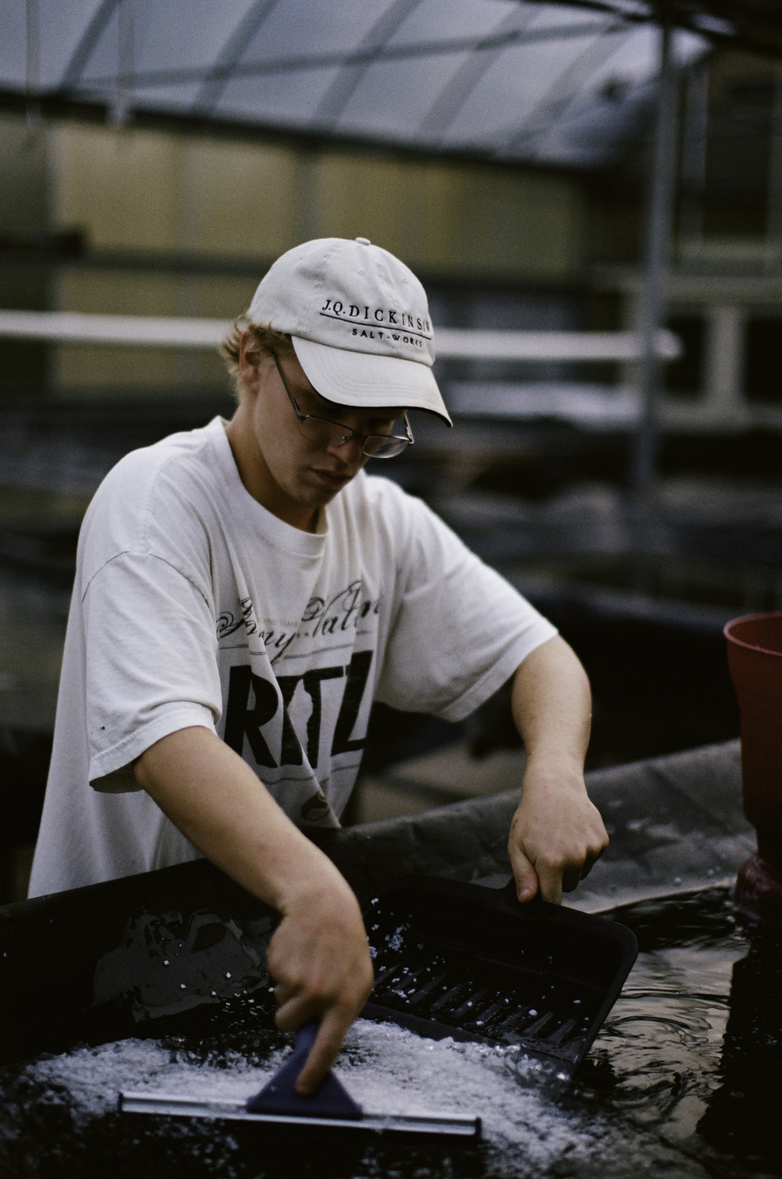  Raymond &nbsp;has only worked here for a few months but loves it so far.&nbsp;"Growing up in this area, a lot of people around here don’t have jobs, finding something that’s good, that’s stable, and has opportunity to grow is rare.” 