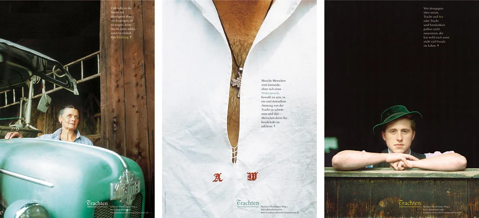 tiz • trachteninformationszenrum • posters designed by ac.cc • bavaria