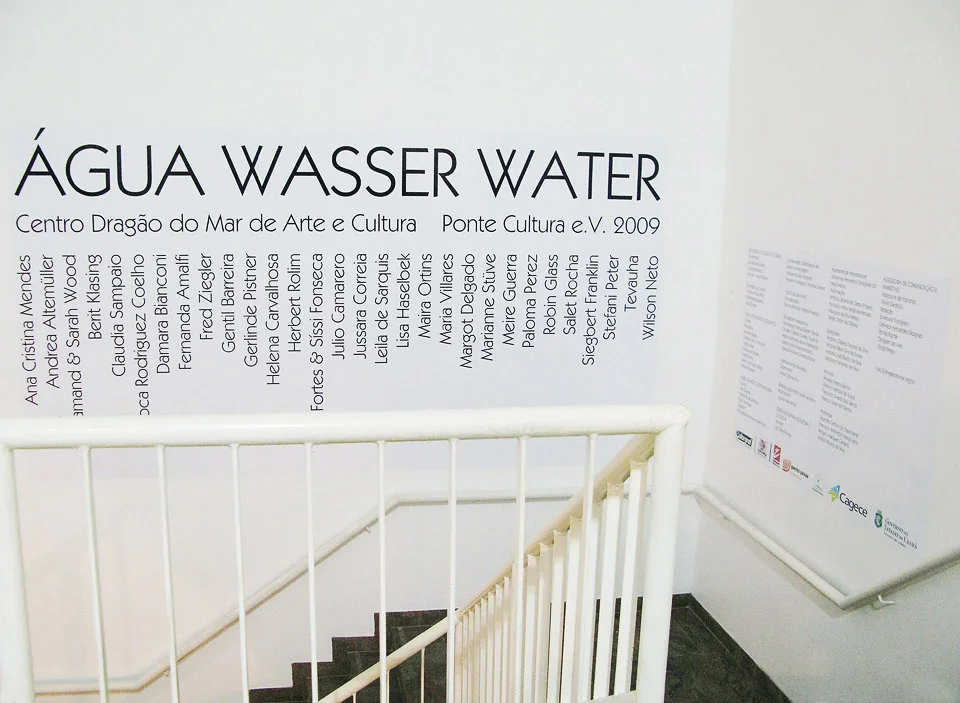 centro dragão do mar , fortaleza, brazil • exhibition áqua water • artists from ponte cultura 2009