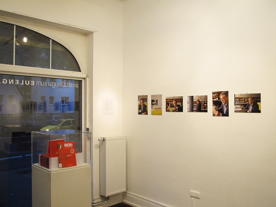 ausstellungsraum eulengasse • portraits of artists and architects brazil • book fare frankfurt 2013