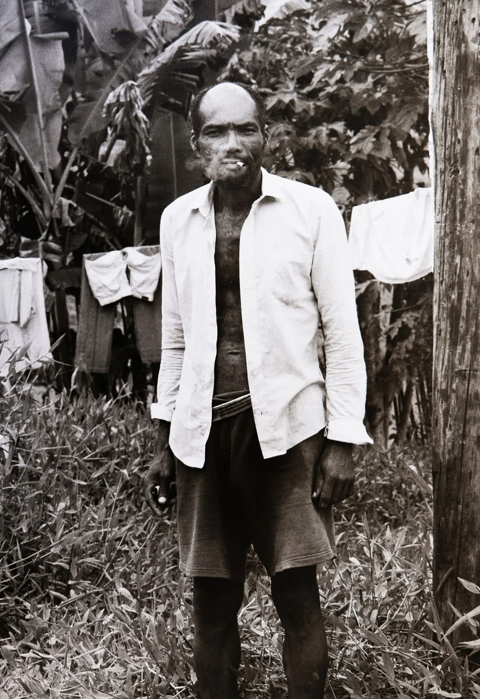 farmer with cigar, brazil 1996