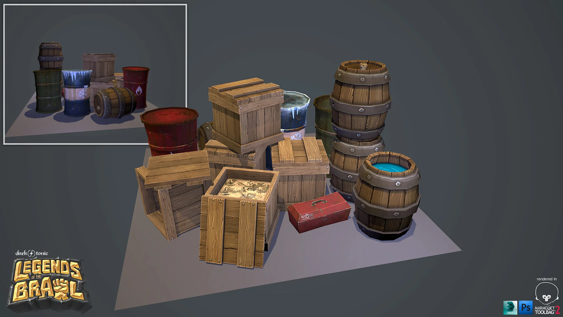 Legends of the Brawl - Props
