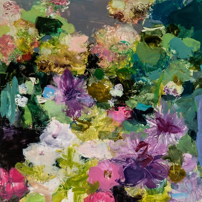 Pink Dahlias &amp; Fall Hydrangeas