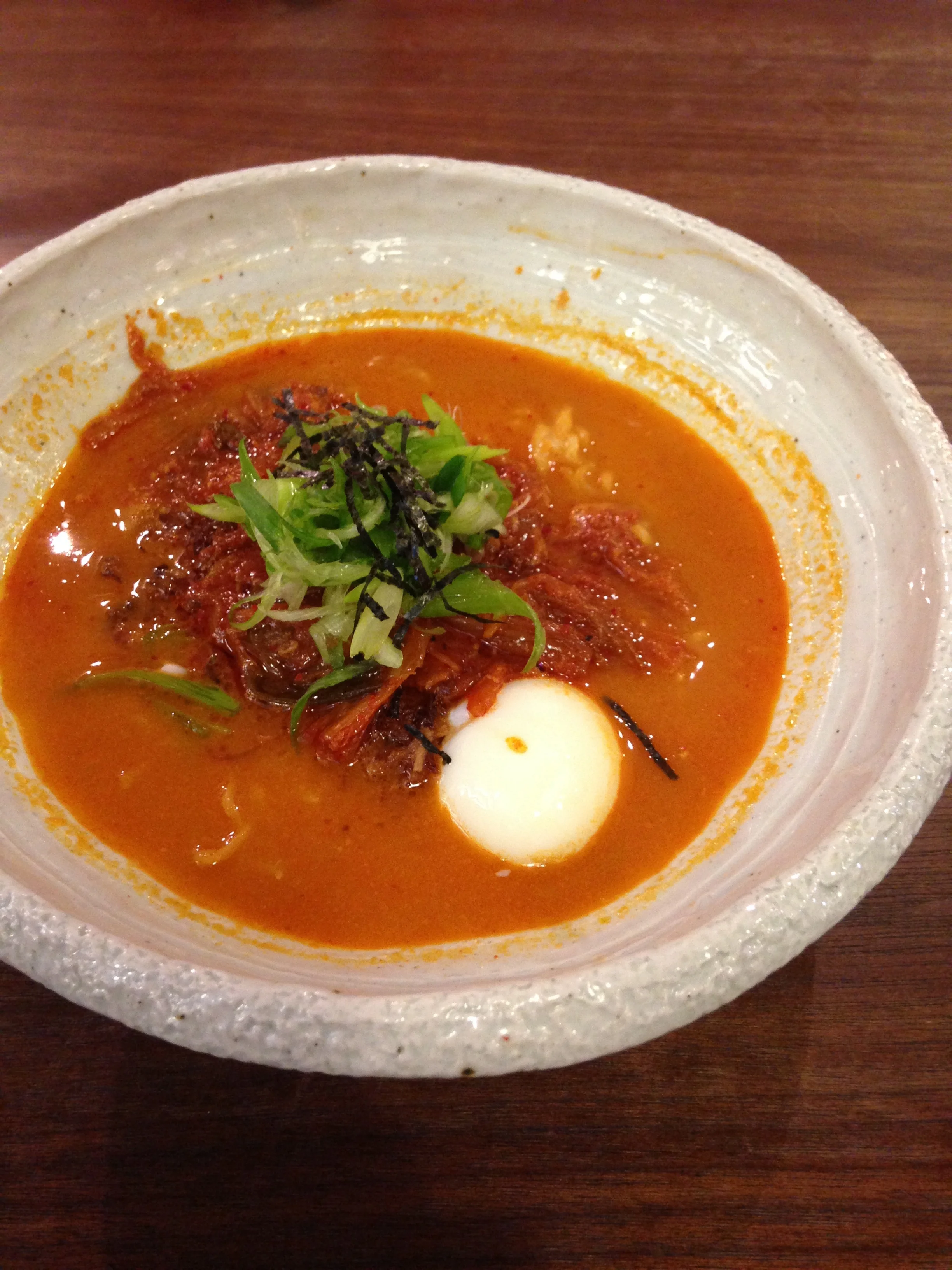 the KIMCHI ramen