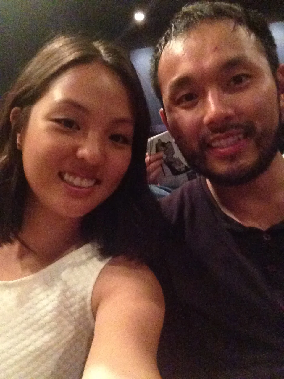 Selfie with hubby! 