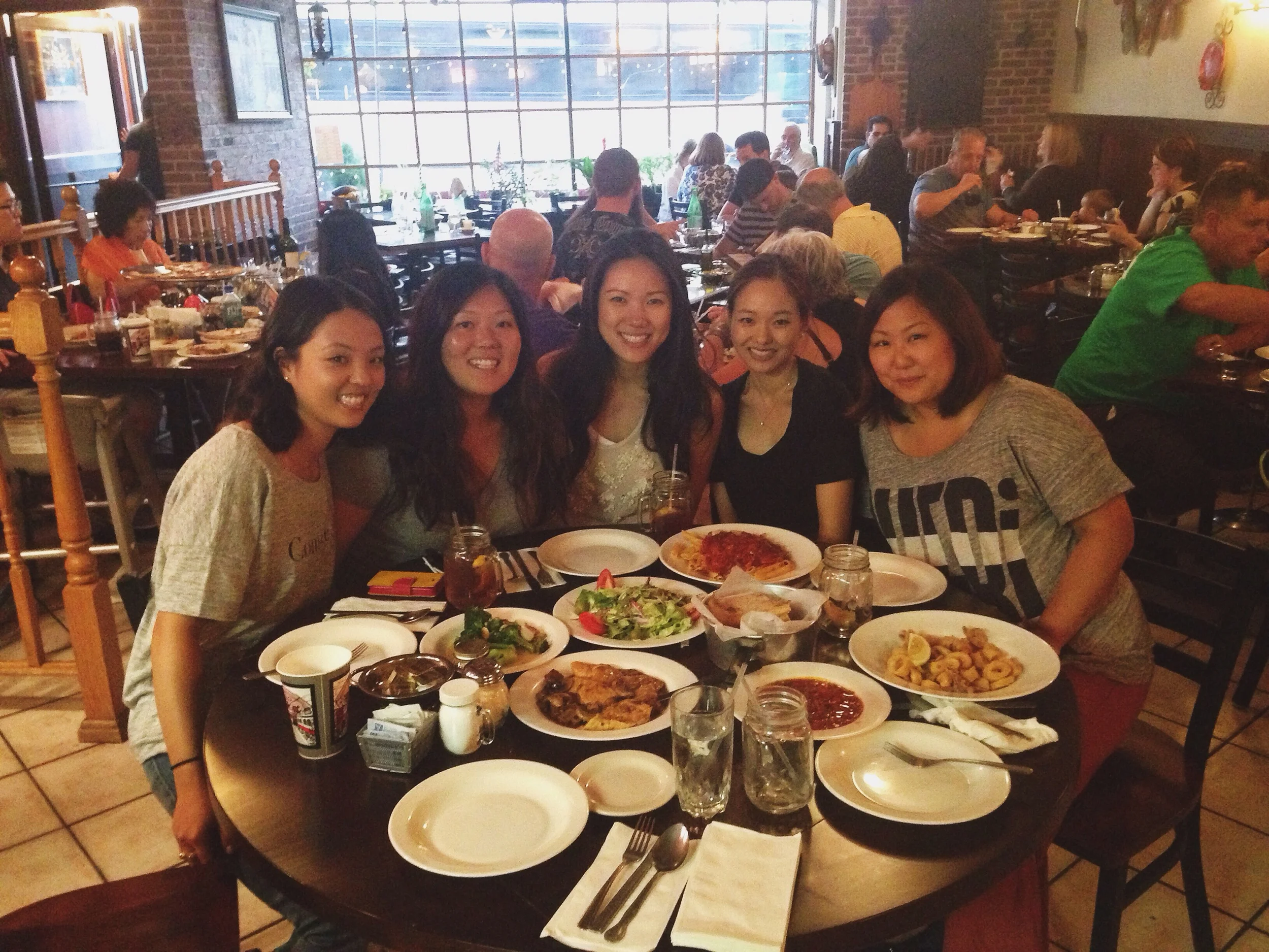 Girls night out with a wonderful group of ladies - laughing until we cried