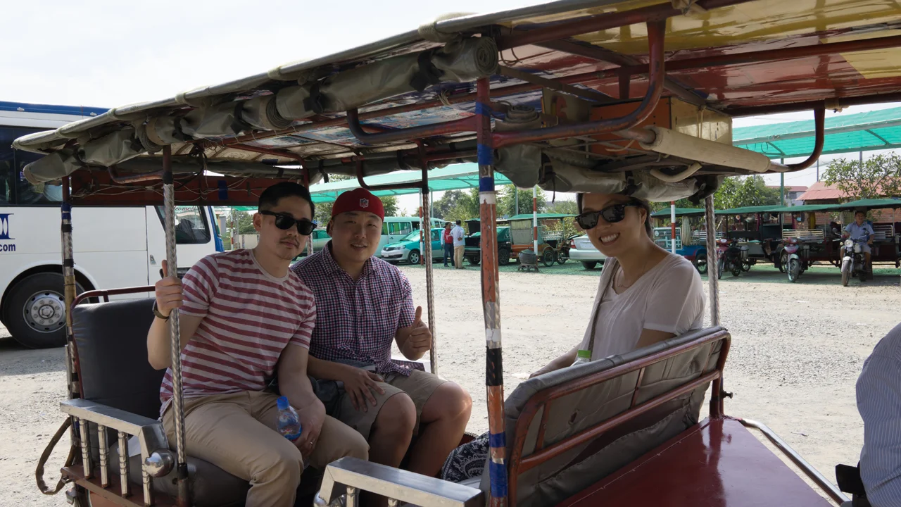 Tuk tuks: our mode of transportation
