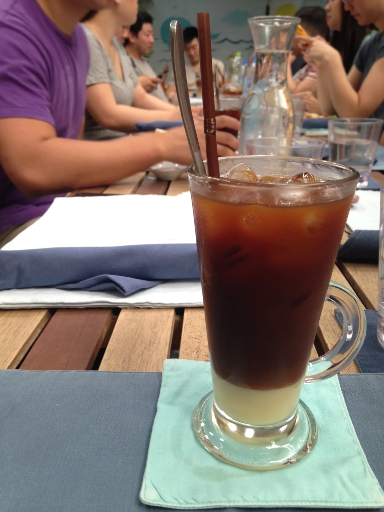 Khmer iced coffee!