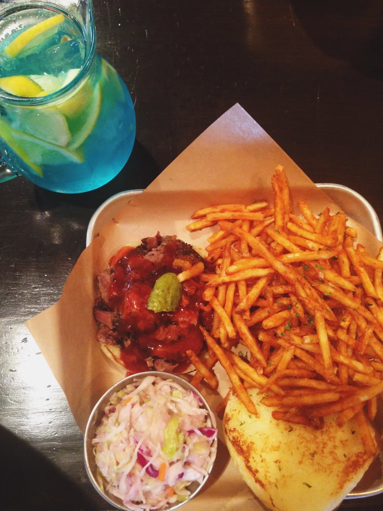 An impromptu BBQ lunch date with Y