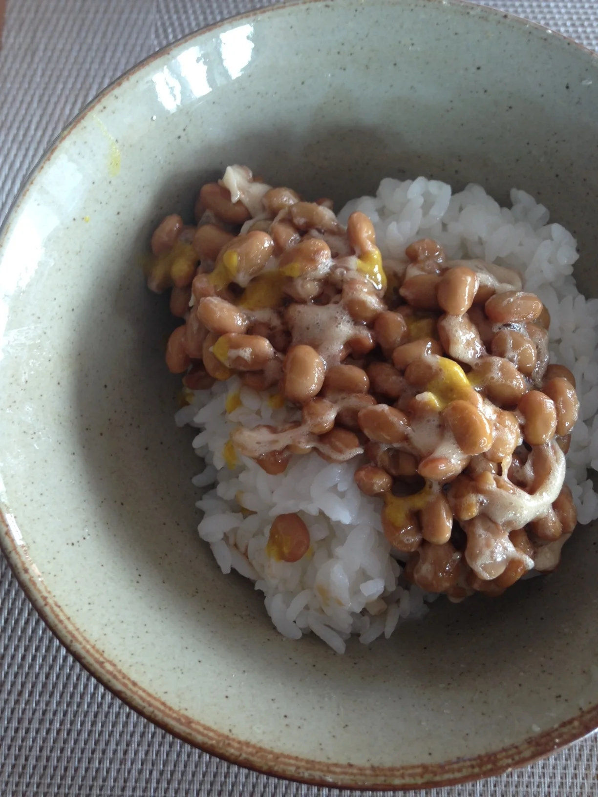 Natto: I do admit. It's an acquired taste but it's a recent favorite of mine.