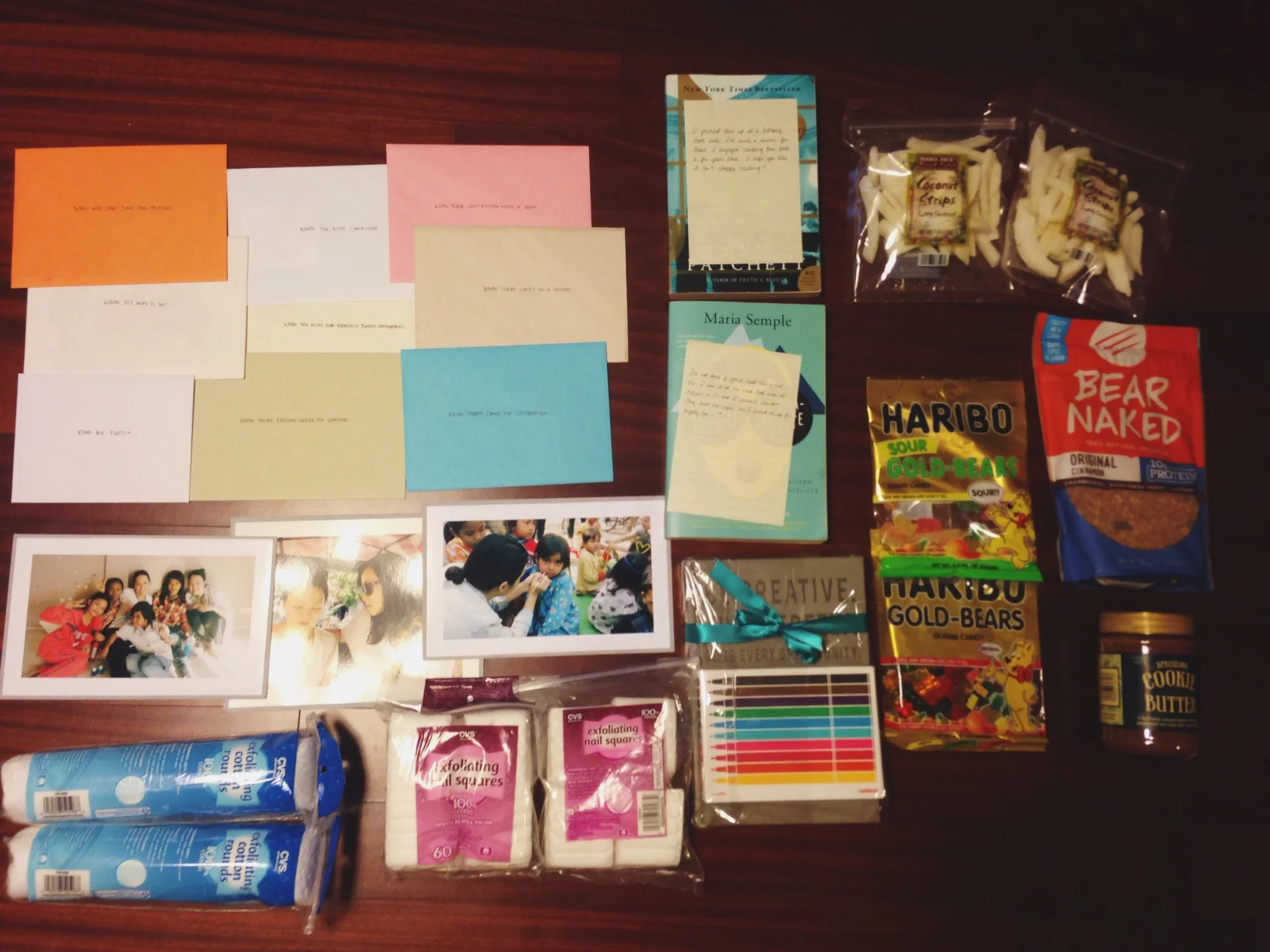 An unexpected care package from "home"
