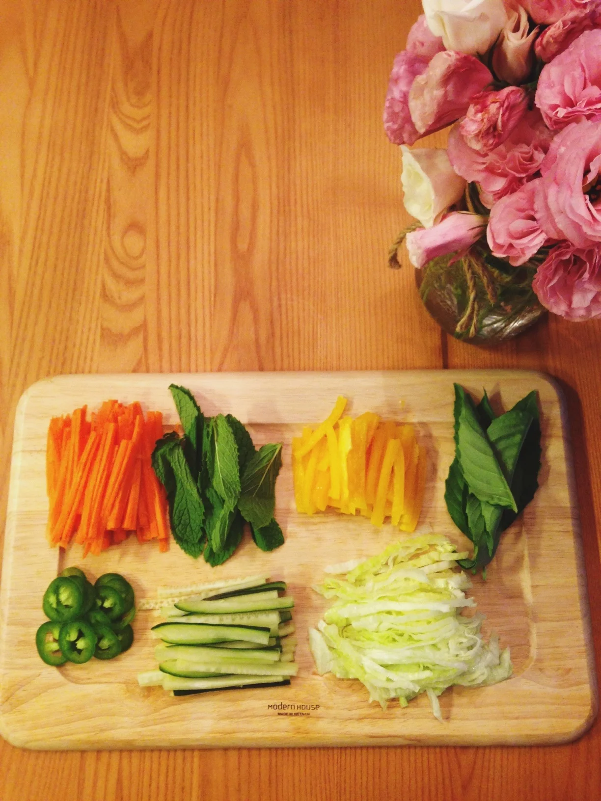 Summer is here! Summer rolls (inspired by Cupcakes and Cashmere and Food Tube )